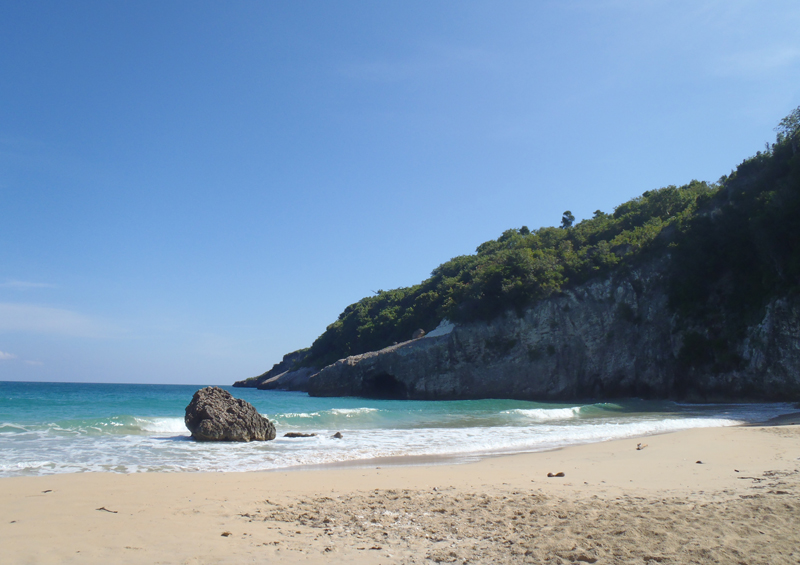 Beach at Anse d'Azur, Haiti by Paul Clammer