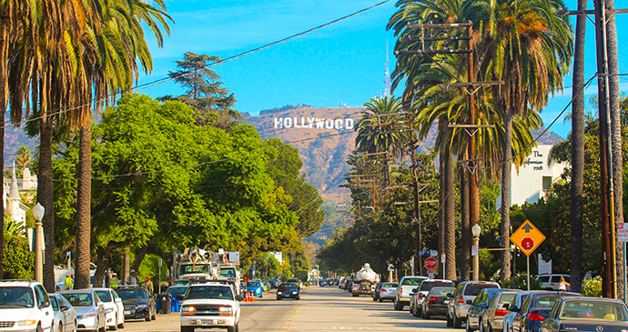 Hollywood sign Los Angeles USA California Shutterstock