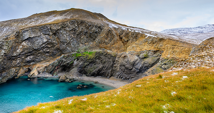 Bear Island Barents Sea Arctic by Tetyana Dotsenko, Shutterstock