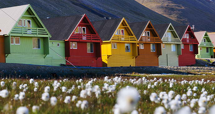 Longyearbyen, Svalbard by DonLand, Shutterstock