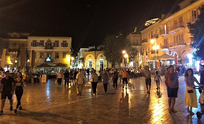 Nafplion Peloponnese Kidding Around by Adrian Phillips