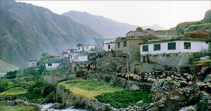 Katishoo village India by Iain Campbell