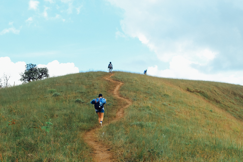 hill walking