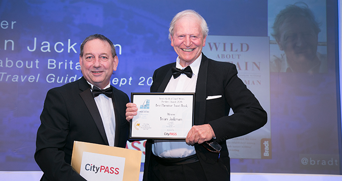 Brian Jackman won Best Narrative Travel Book award at the British Guild of Travel Writers Awards 2018 © British Guild of Travel Writers