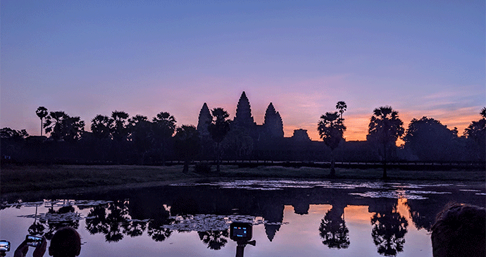 Sunrise at Angkor Wat Siem Reap UNESCO Cambodia