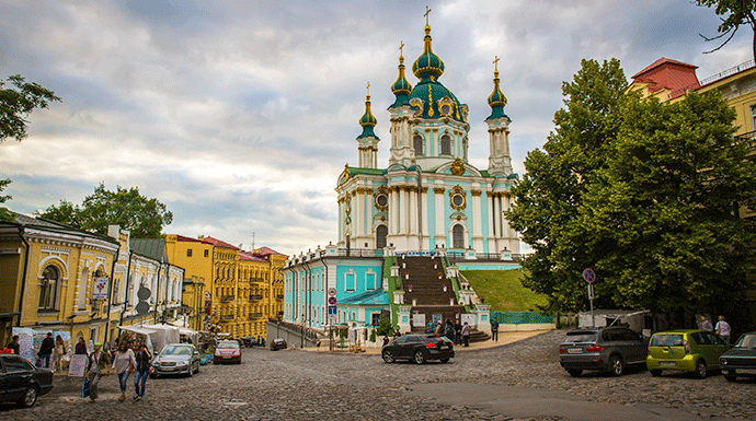 St Andrews Church Kiev Ukraine
