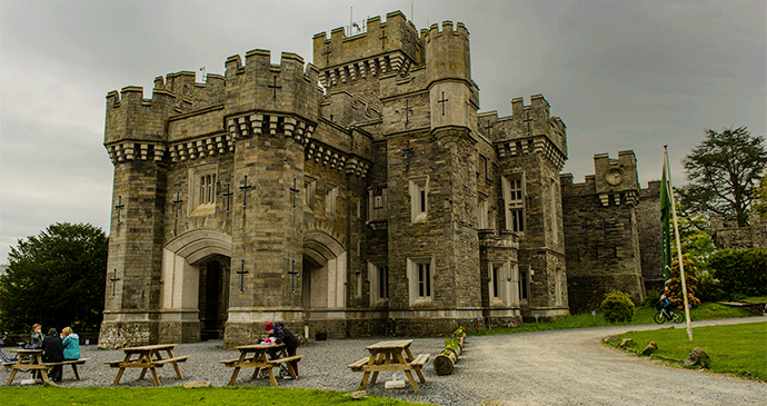 Wray Castle Windemere Lake District Cumbria England UK
