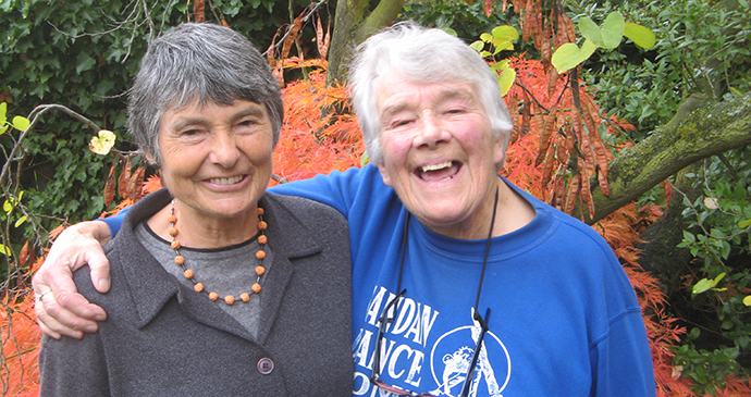 Hilary Bradt & Dervla Murphy © Hilary Bradt