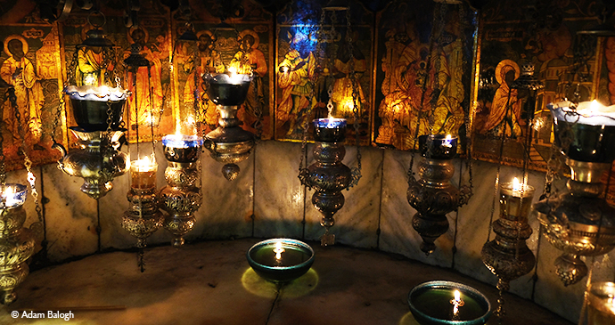 church of the nativity, Bethlehem Israel by Adam Balogh