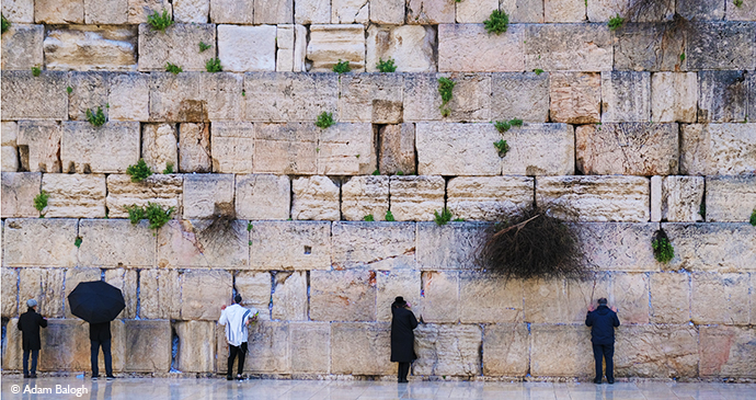 wailing wall, jerusalem © Adam Balogh