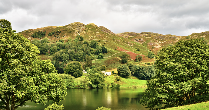 Loughrigg tarn Lake District England Uk by Kevin Eaves, Shutterstock